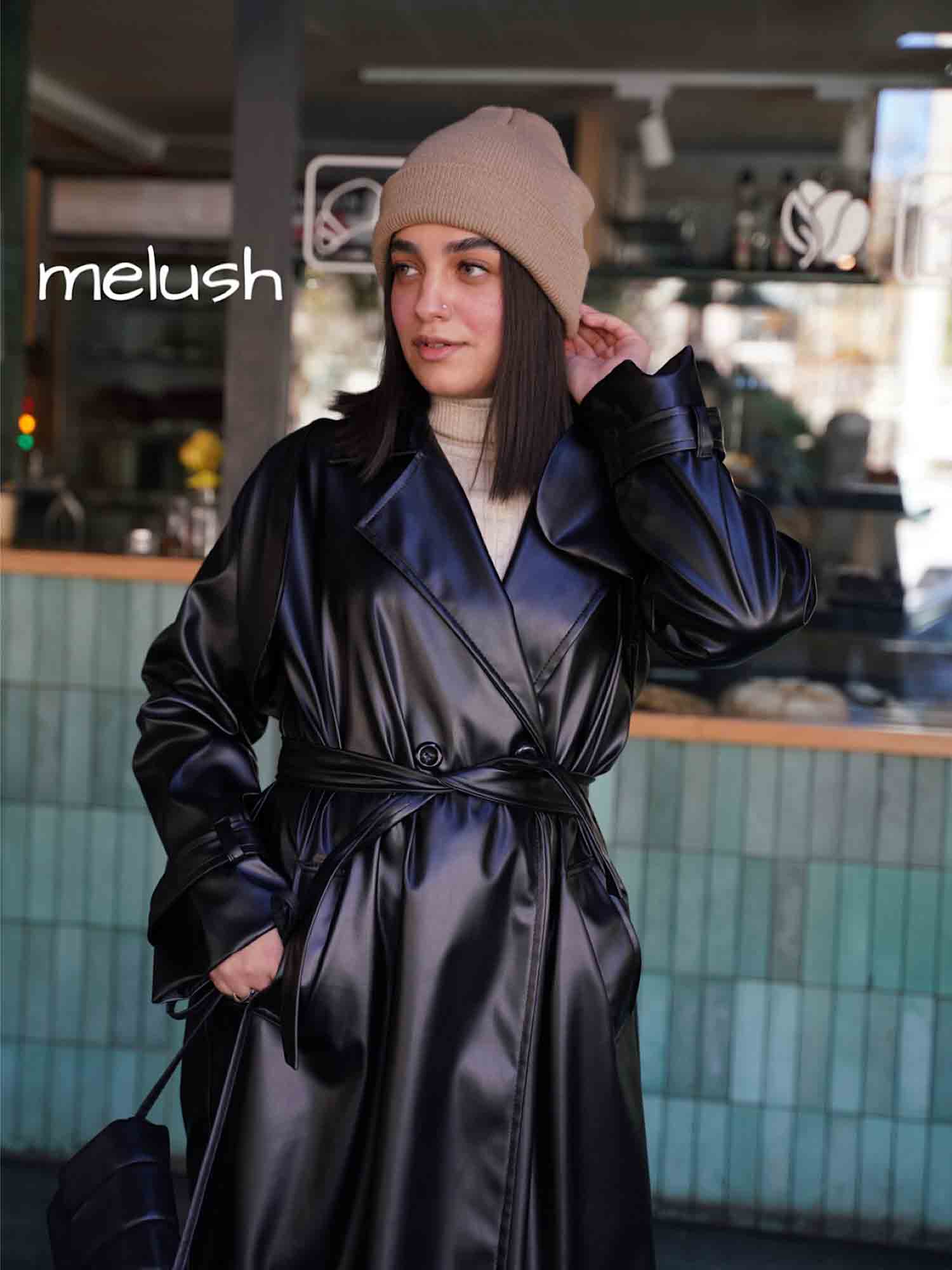 کت چرم آتنا