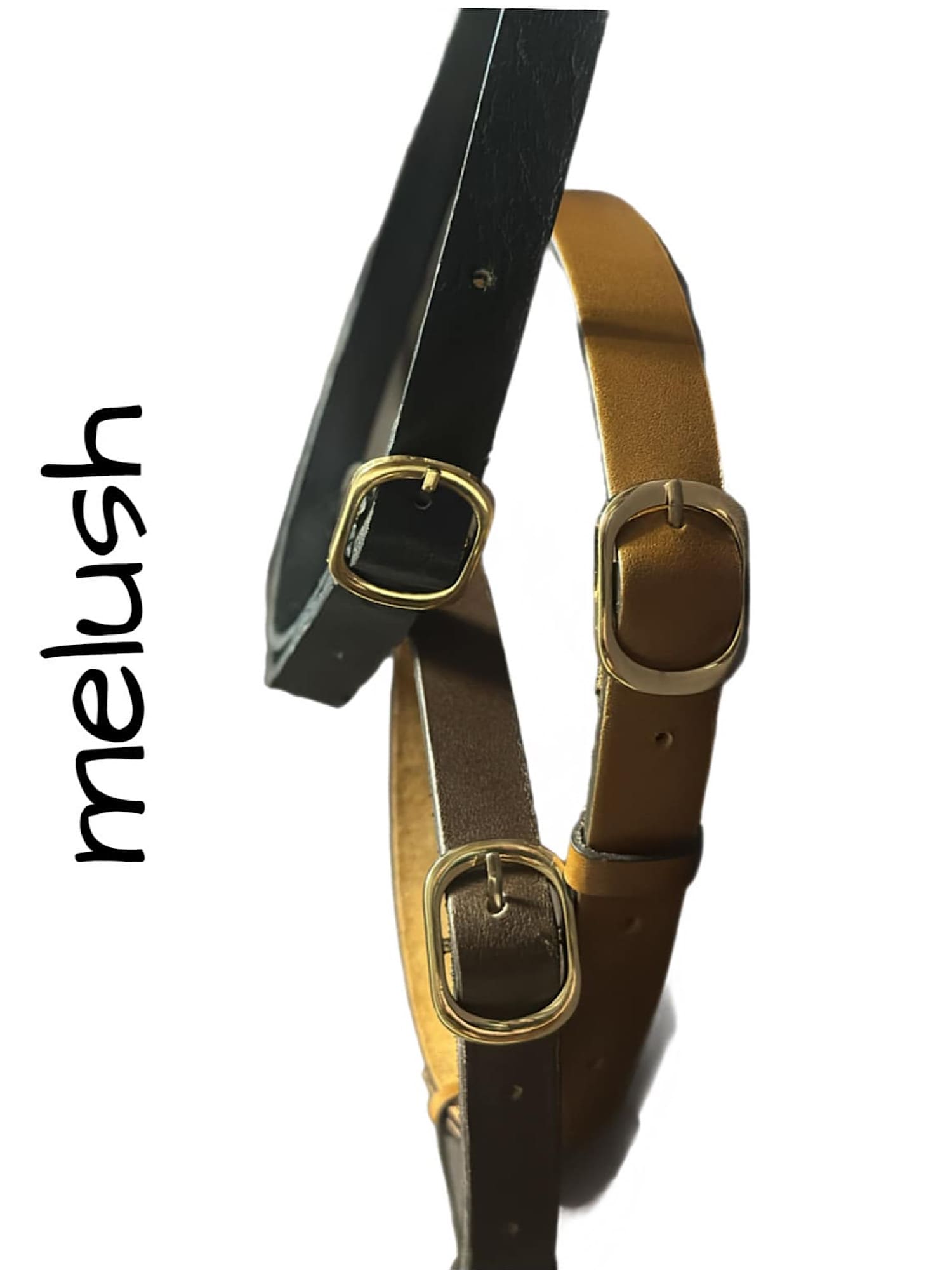 کمربند چرم سگک دار