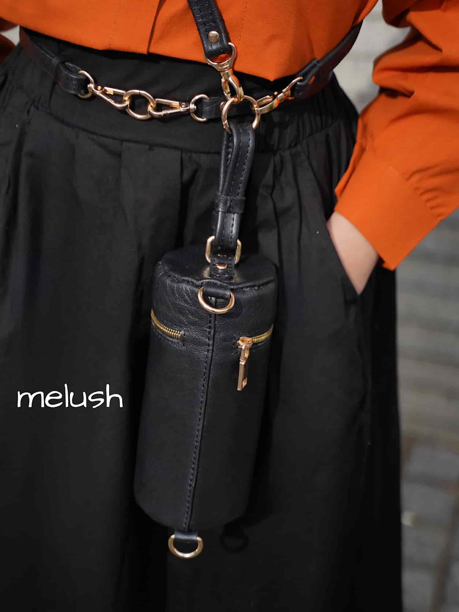 دامن پینترستی لینن نچرال