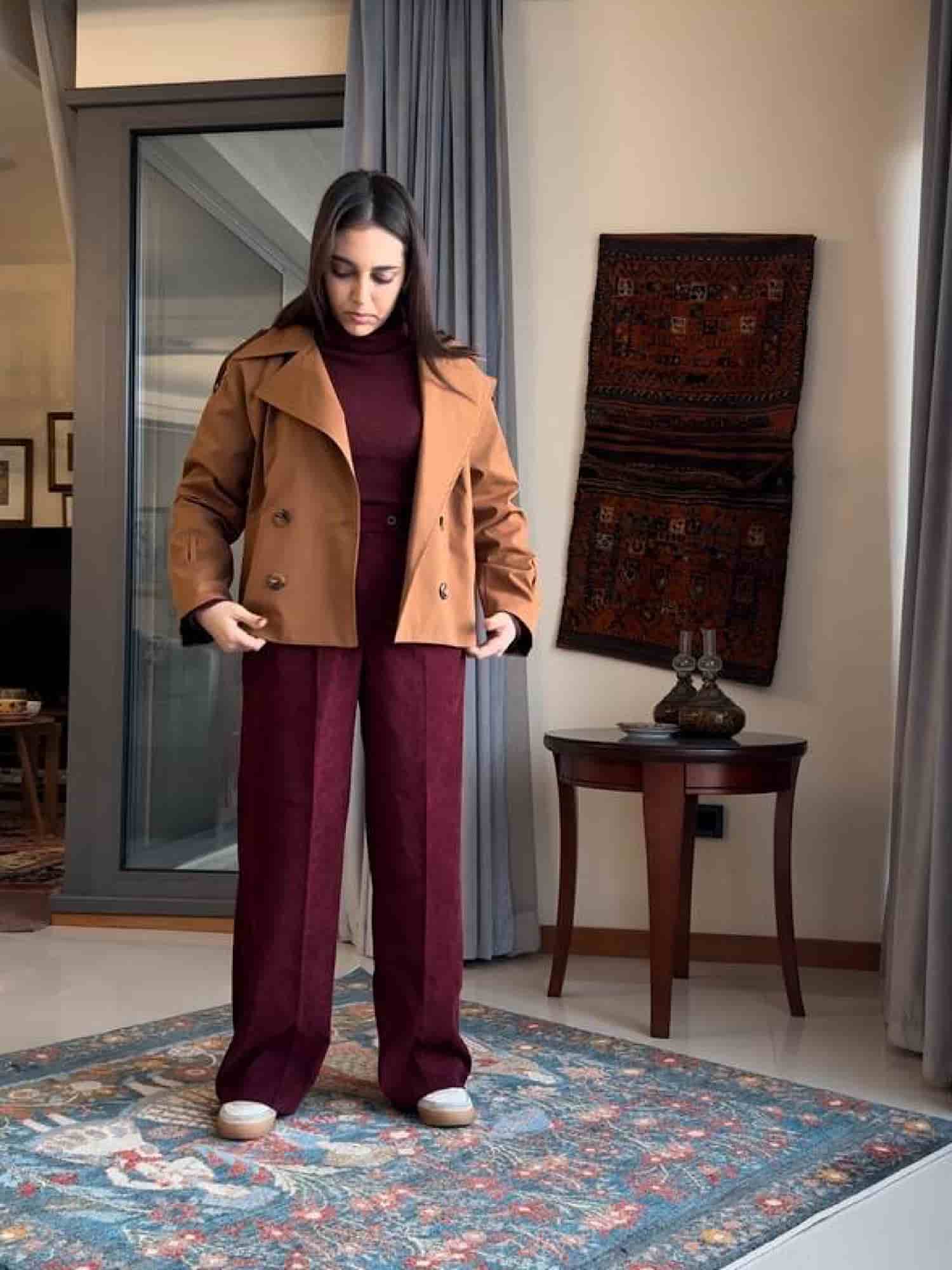 ترنچ کت کوتاه