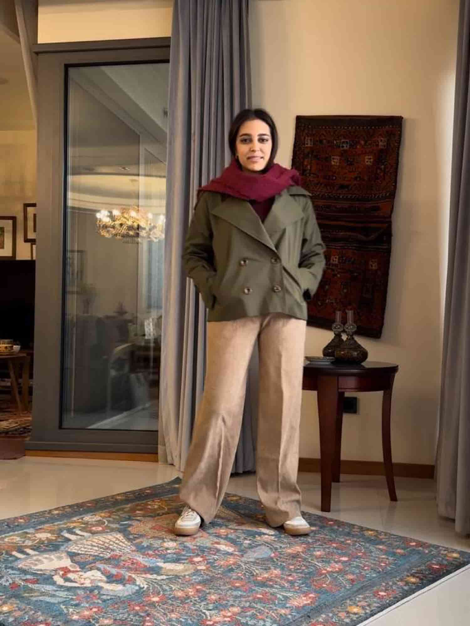 ترنچ کت کوتاه