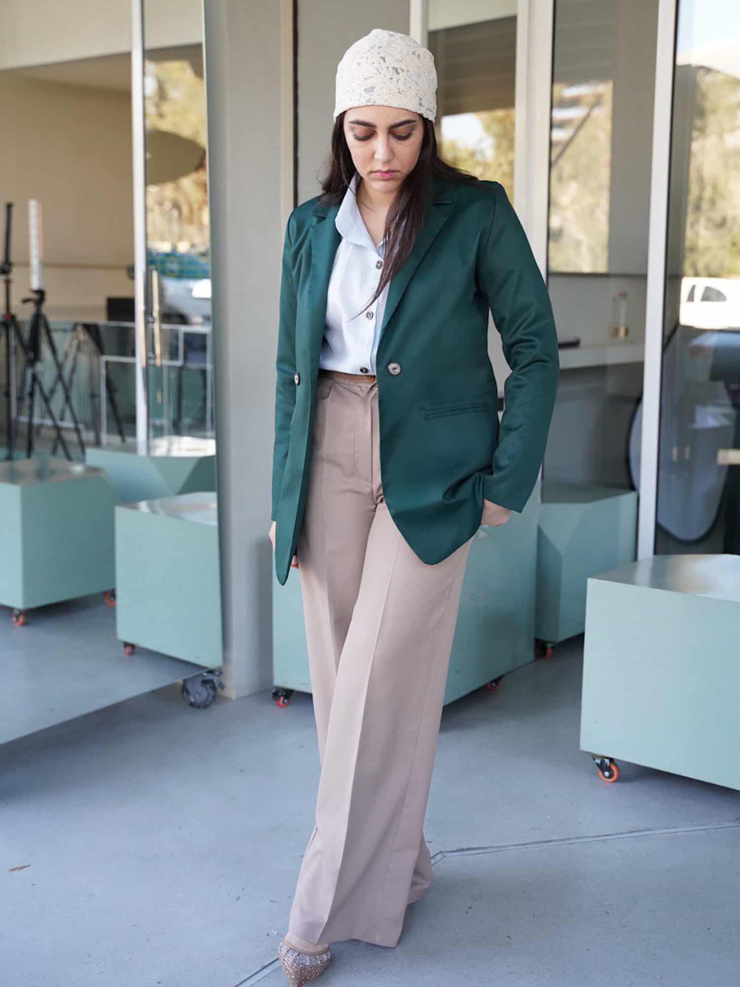 ست كت و شلوار سيه نا