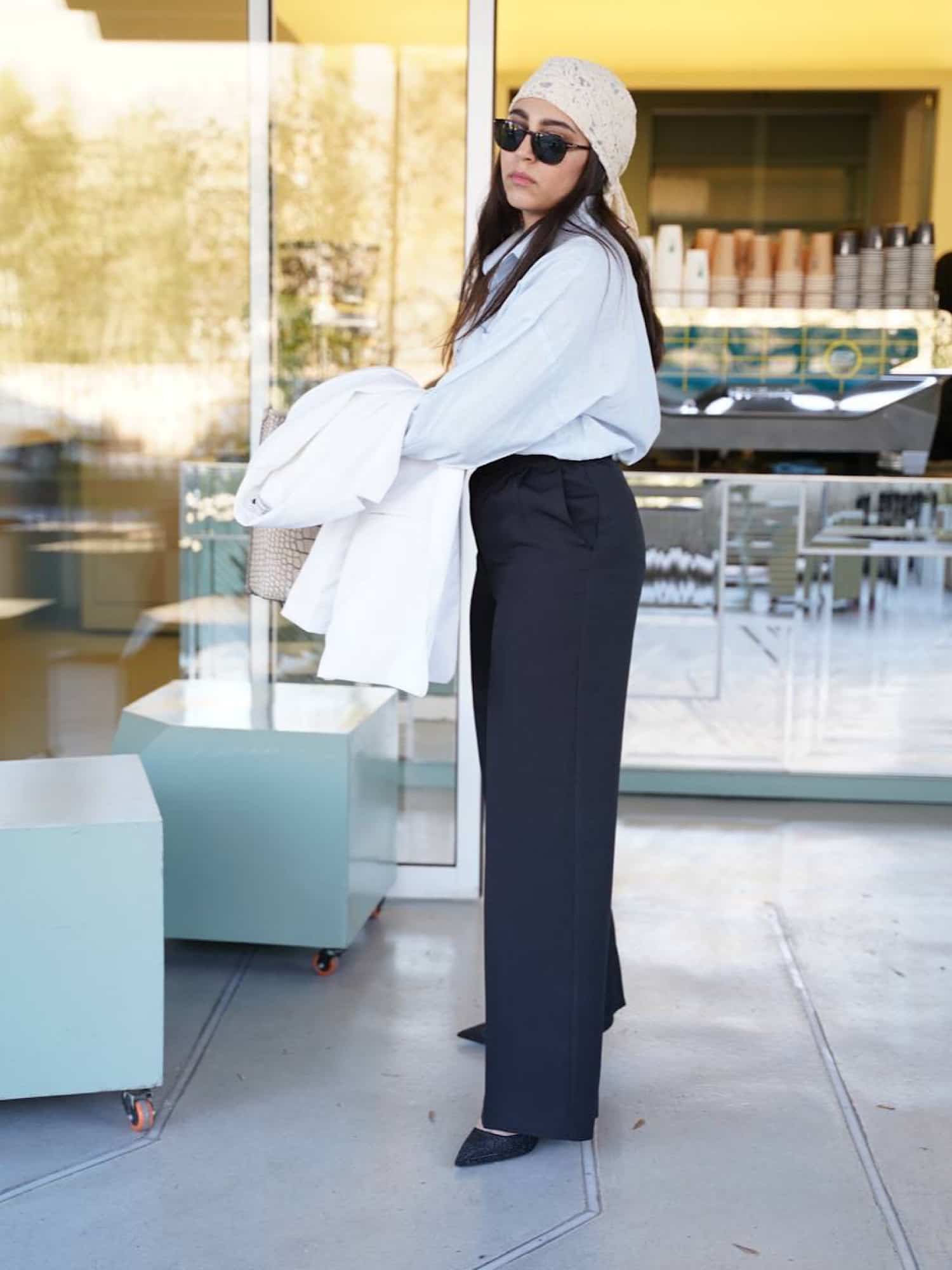 شلوار تك سيه نا 