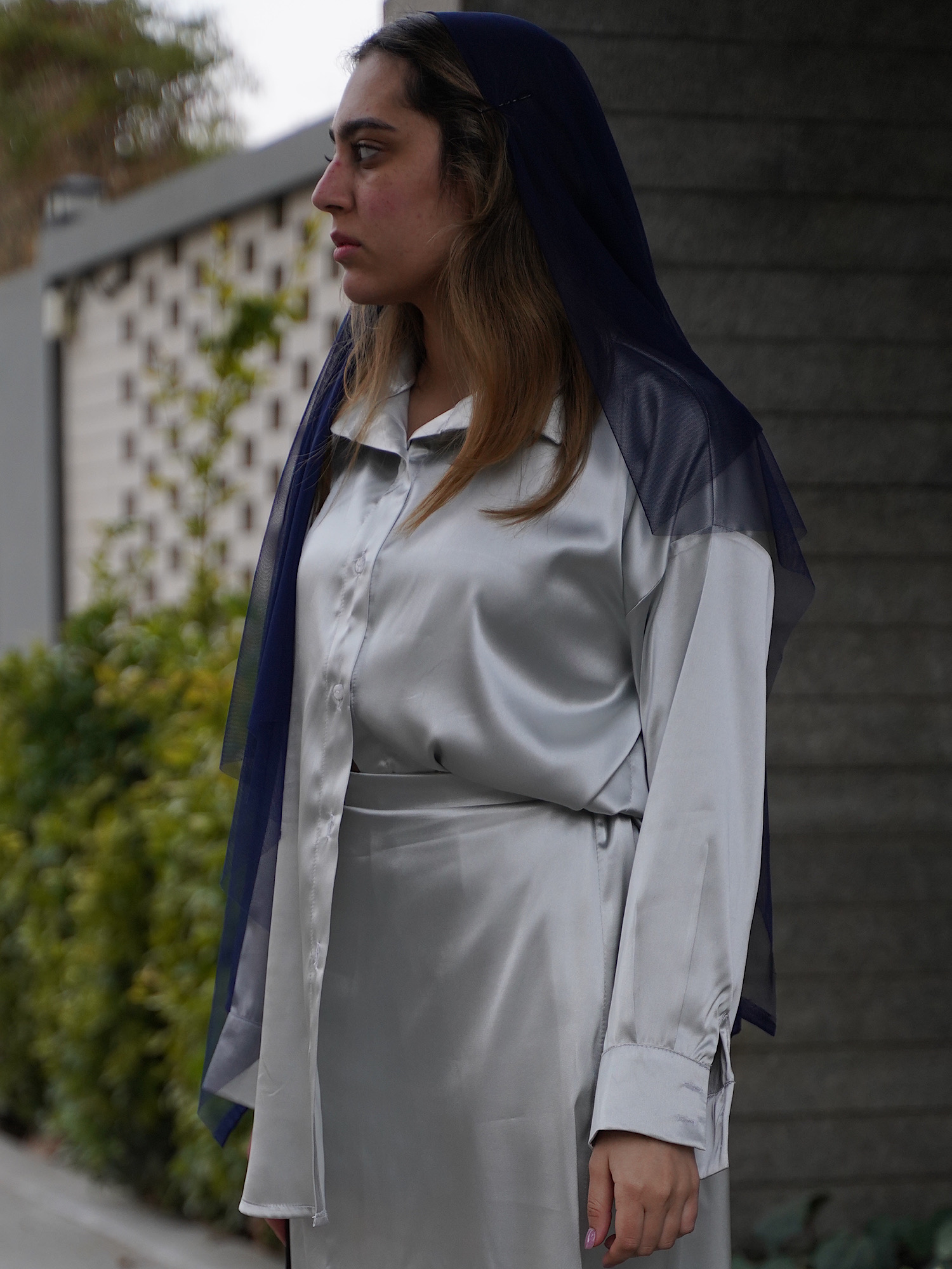 شوميز تك ساتن نرمين