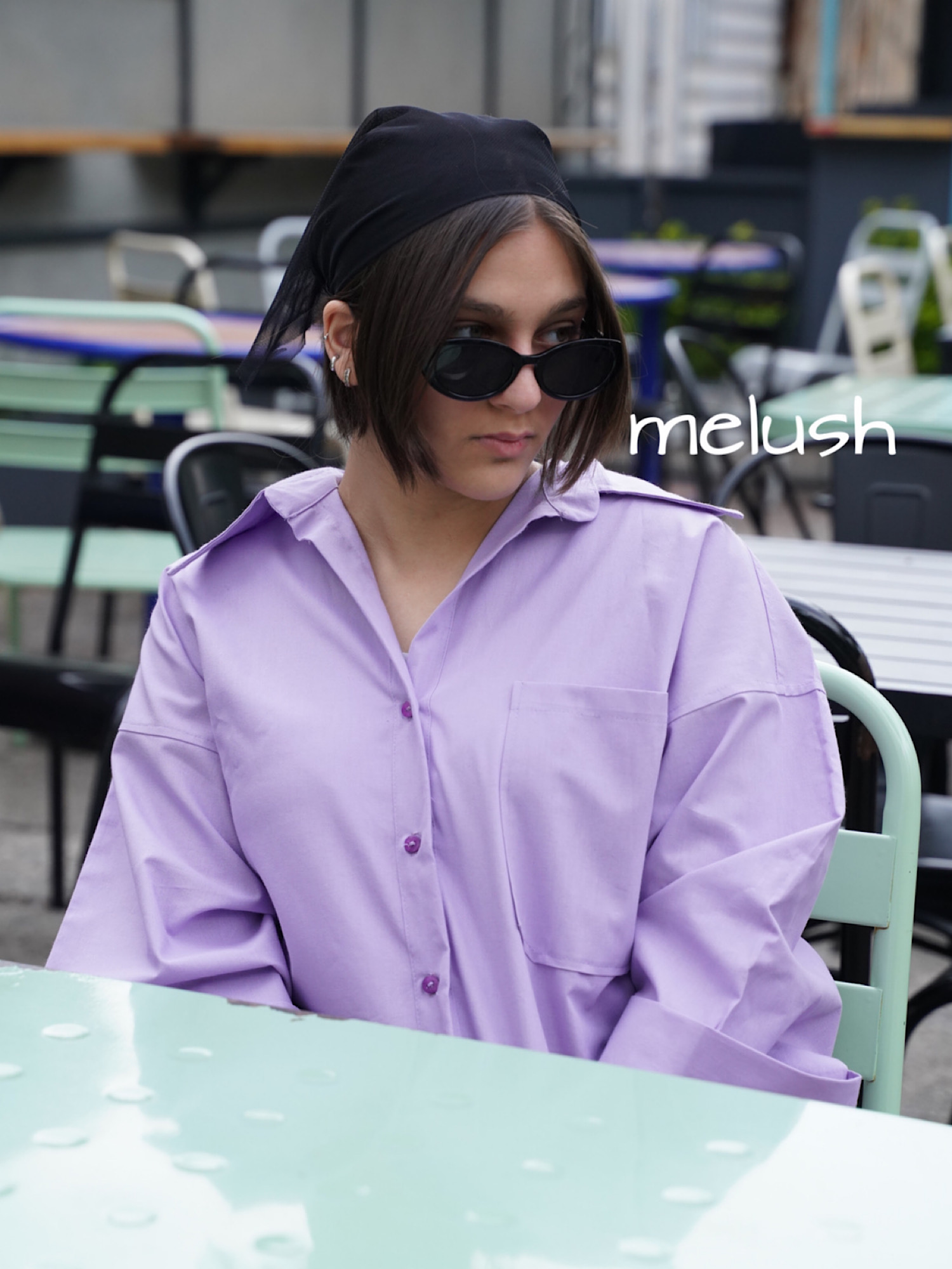 شوميز لينن ساده ميرا 