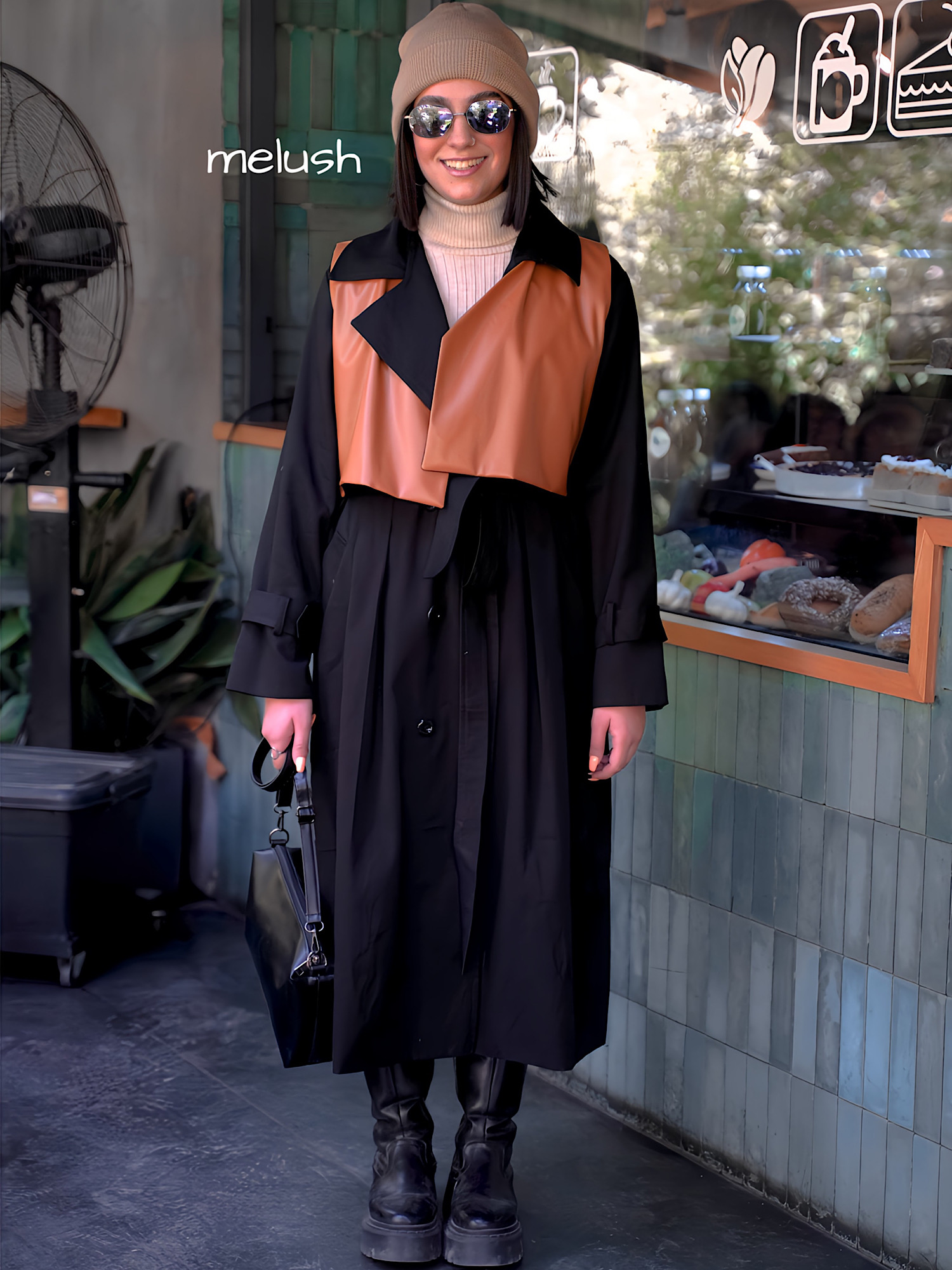 ترنچ کت بلند استلا